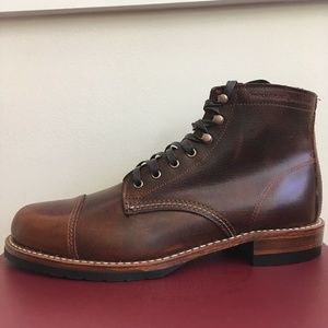 wolverine adrian cap toe boot